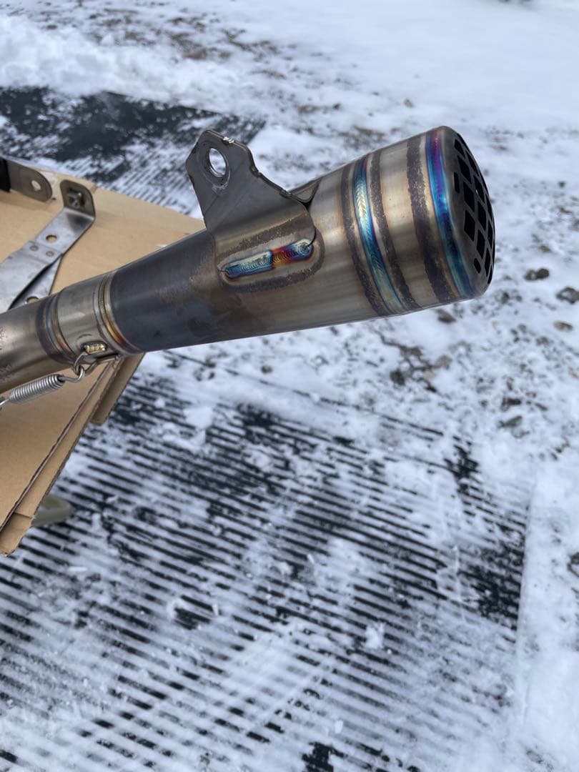 希少 レア グロム レーシングマフラー JC61 JC75 エンデュランス