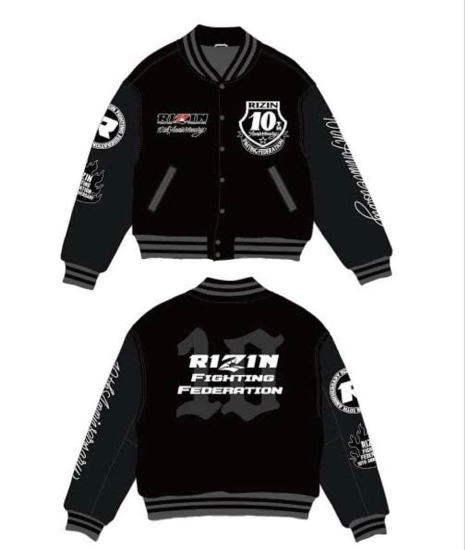 RIZIN 10th Anniversary ヴァーシティジャケット