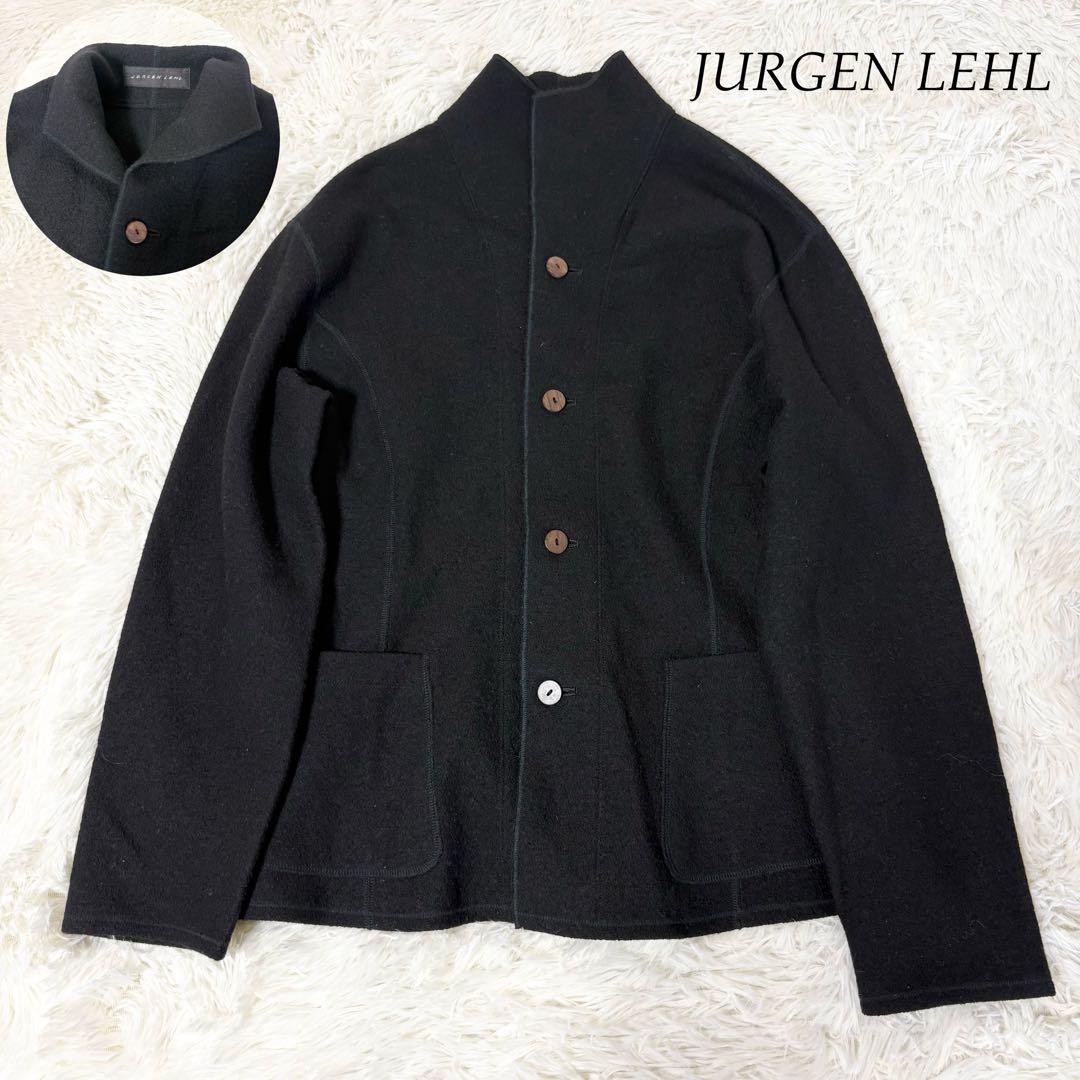 美品✨ヨーガンレール 圧縮ウール ジャケット コート 黒 2way