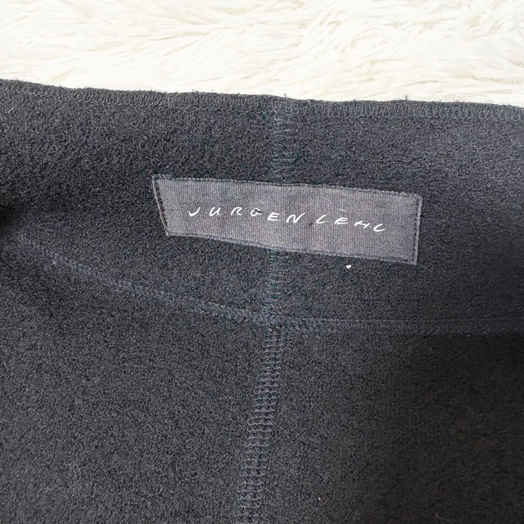 美品✨ヨーガンレール 圧縮ウール ジャケット コート 黒 2way