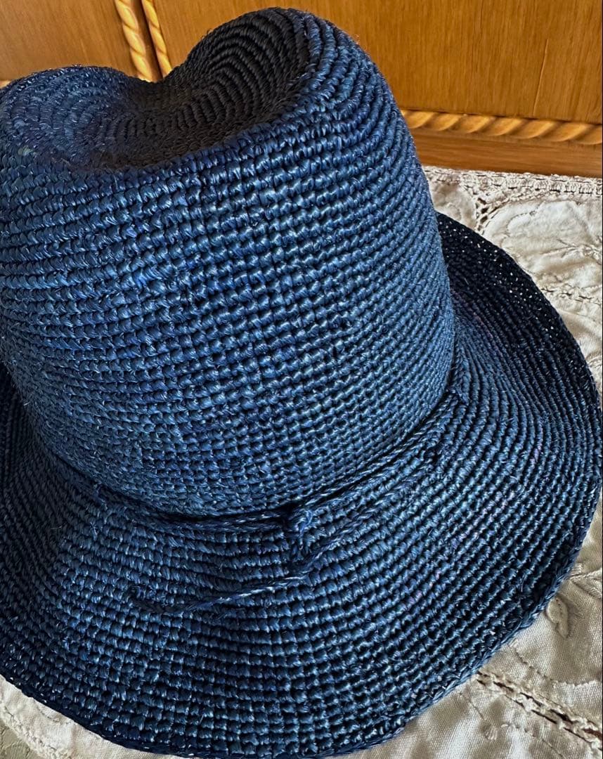 新品未使用ヘレンカミンスキー　ラフィア製フェドーラ　タグあります