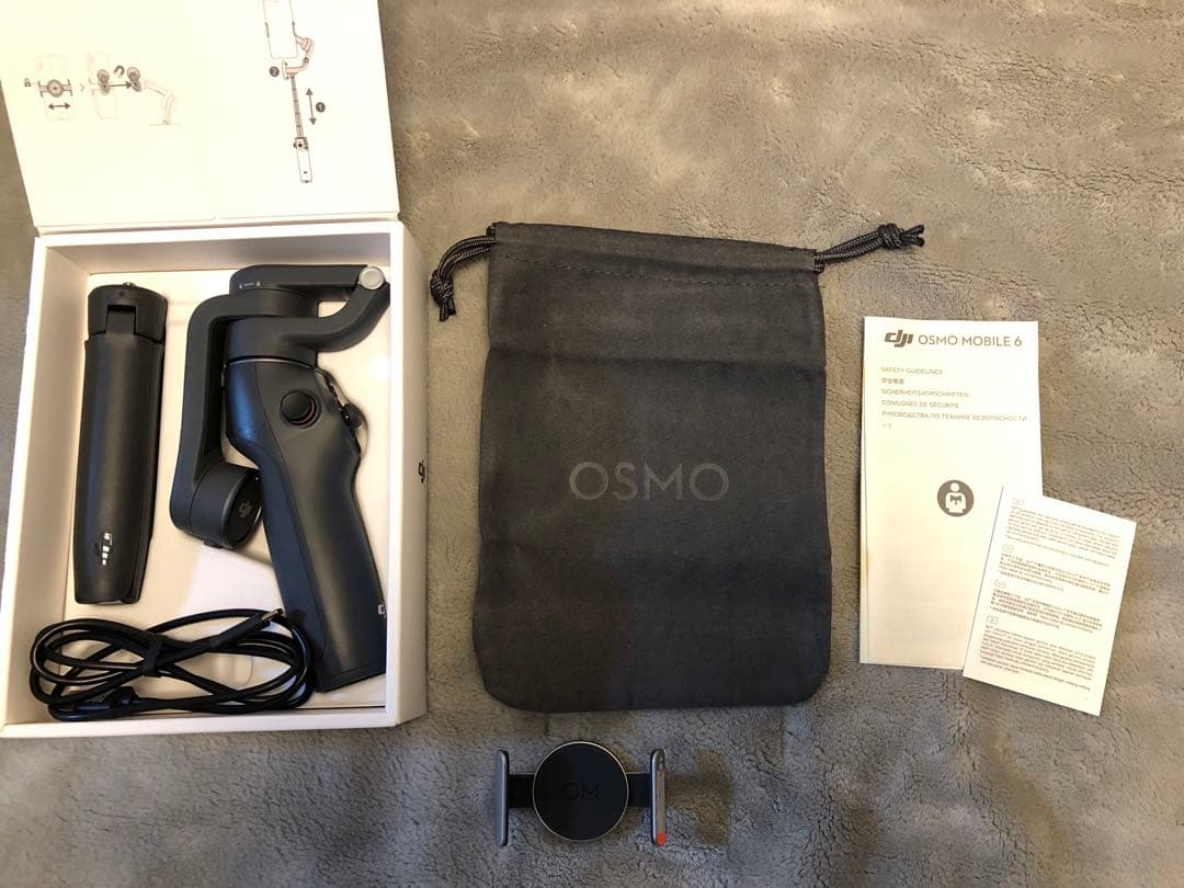 DJI Osmo Mobile 6 スマートフォンスタビライザー　スレートグレー