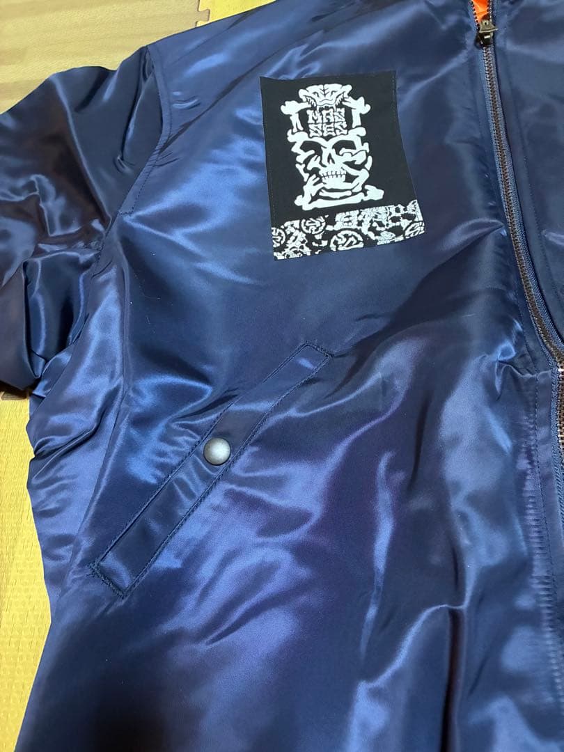 【新品】マシス masses フライトJKT L-2B ネイビー L 長瀬智也