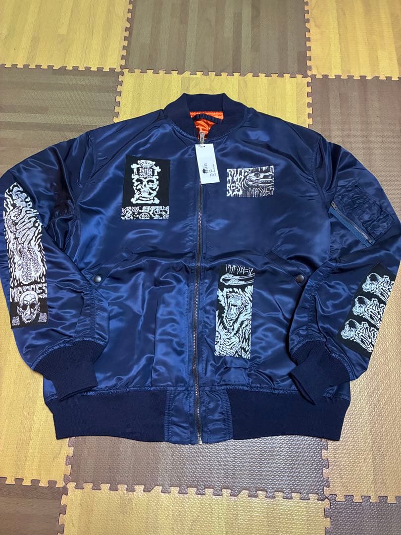 【新品】マシス masses フライトJKT L-2B ネイビー L 長瀬智也