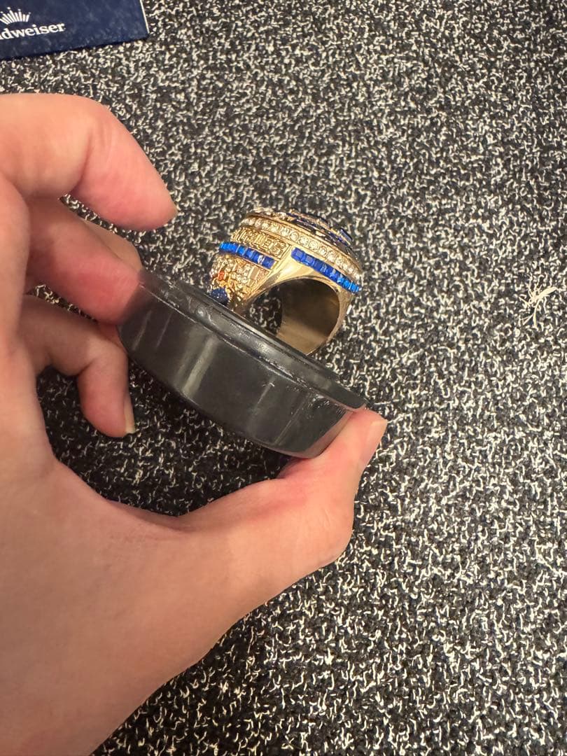 マニー　7/21球場配布 テオスカー•ヘルナンデス ワールドチャンピオン