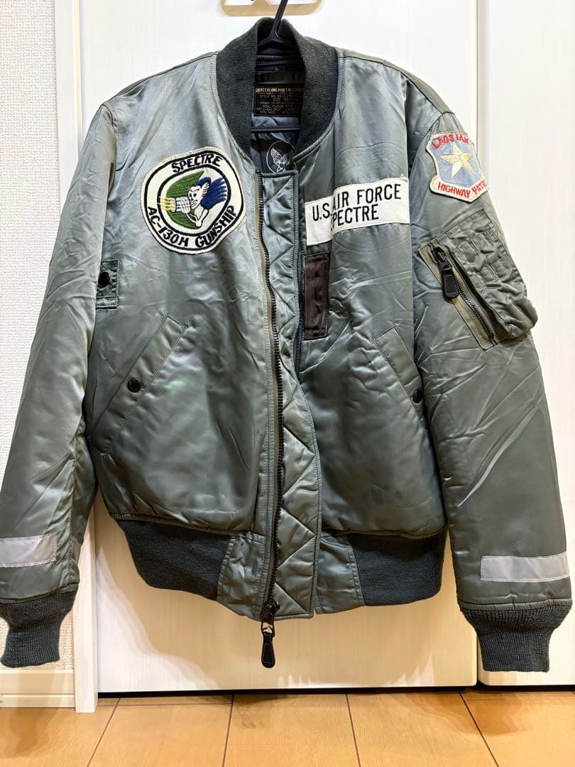 年末年始のみ割引！旧ザリアルマッコイズ　MA-1 フライトジャケット　本物。美品