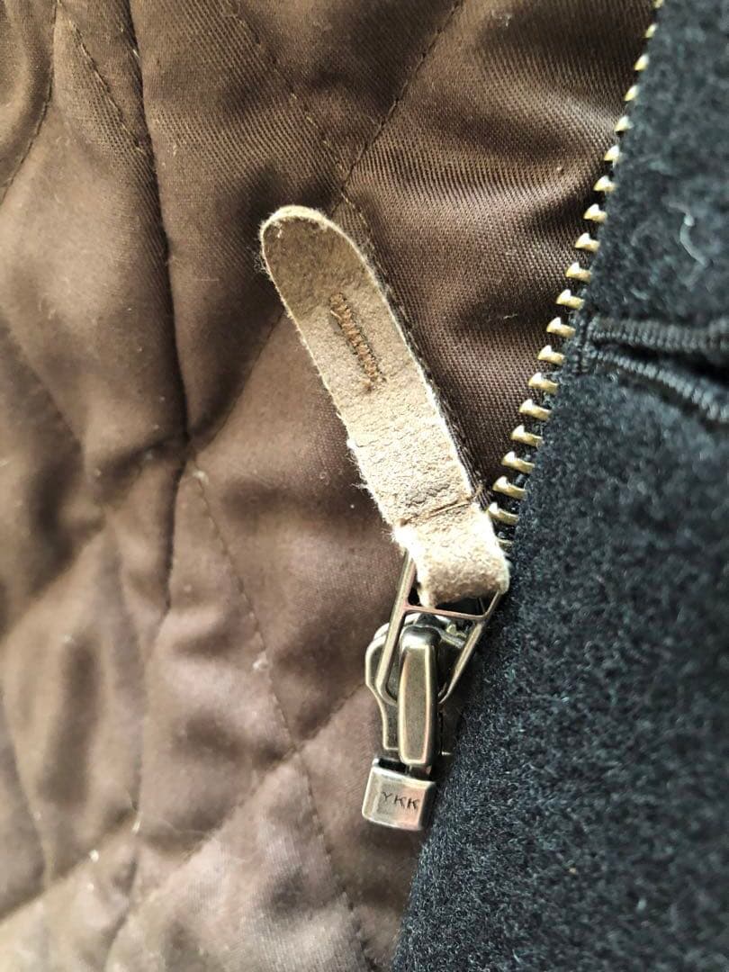 BOGLIOLI ボリオリCPOピーコート　中綿　ウールモッサ　ブラック