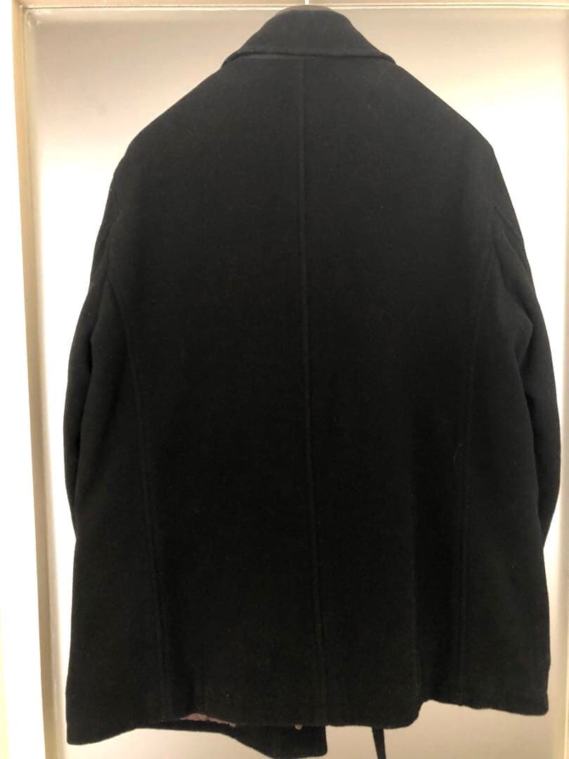 BOGLIOLI ボリオリCPOピーコート　中綿　ウールモッサ　ブラック