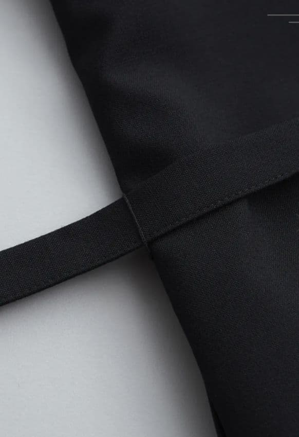 アトリエナルセ　ブラックフォーマルAラインワンピースドレス