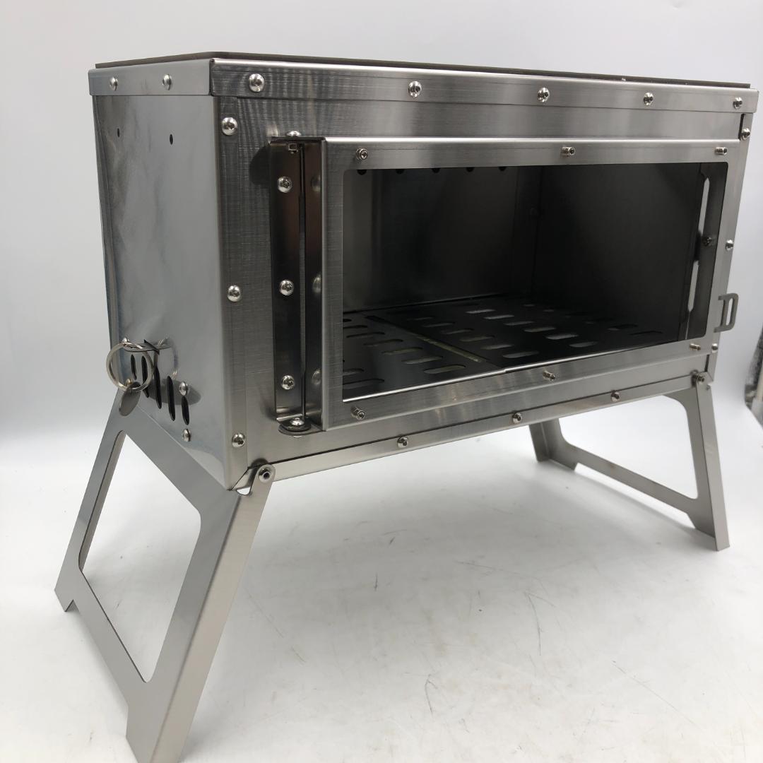 MOON LENCE 薪ストーブ 二次燃焼 耐熱ガラス窓/Y31179-E2