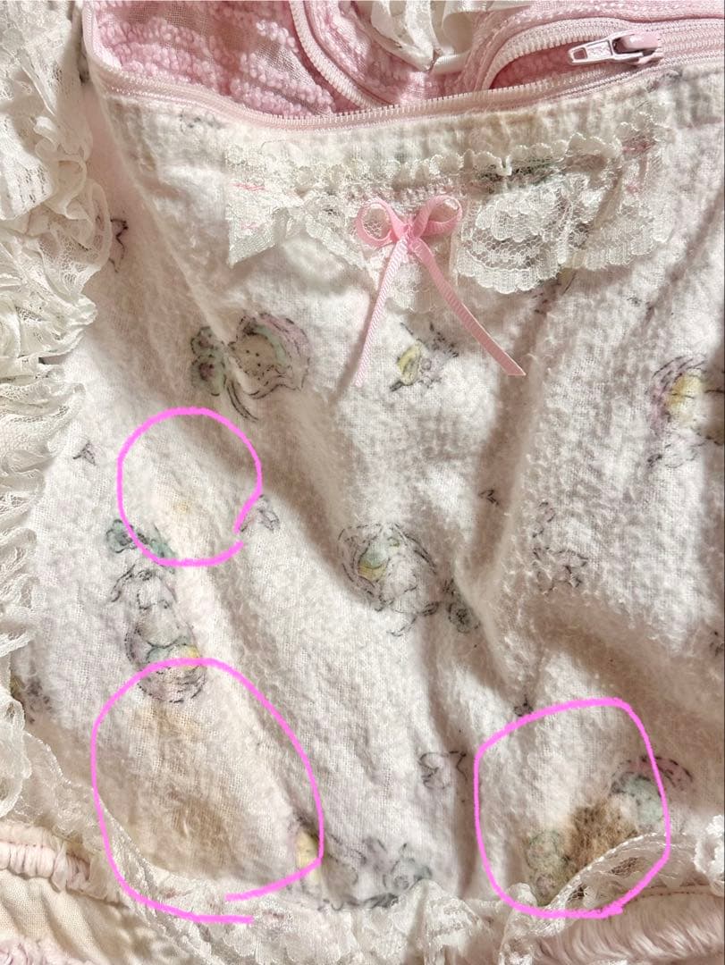 グニフニ くま バッグ ホワイト