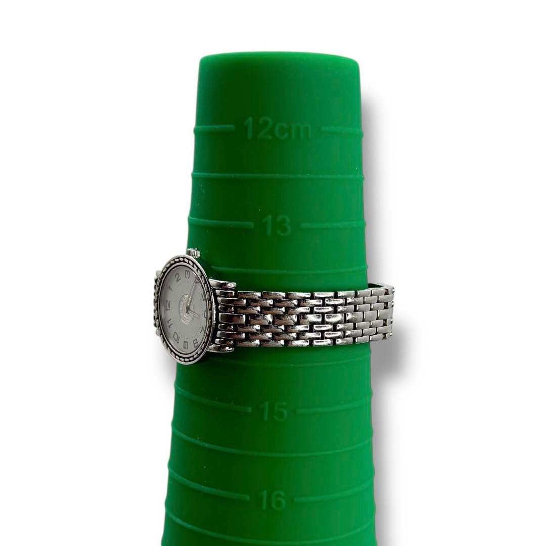 美品 HERMES エルメス セリエ 時計 腕時計 Vintage シルバー