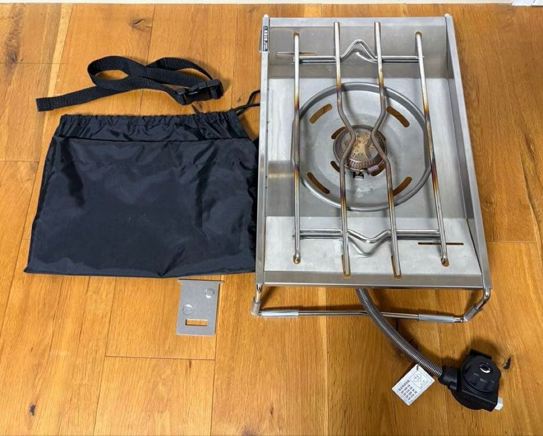 スノーピークIGTフラットバーナー＋ハーフユニット天板＋延長プレート
