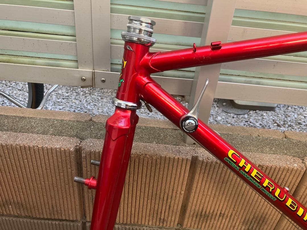 ケルビム　Cherubim レッド　ランドナー　フレーム　付属品あり　値下げ