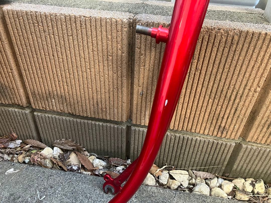 ケルビム　Cherubim レッド　ランドナー　フレーム　付属品あり　値下げ