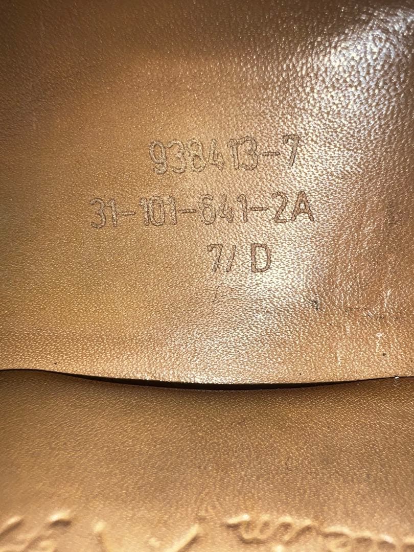 【美品】J.M. WESTON GOLF 7D 26.5cm シューツリー付き