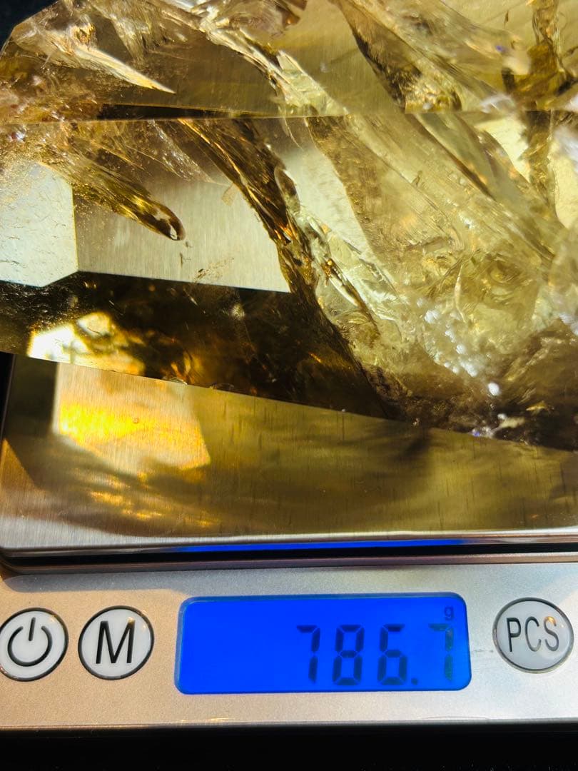 シトリン ポイント 780ｇオーバー