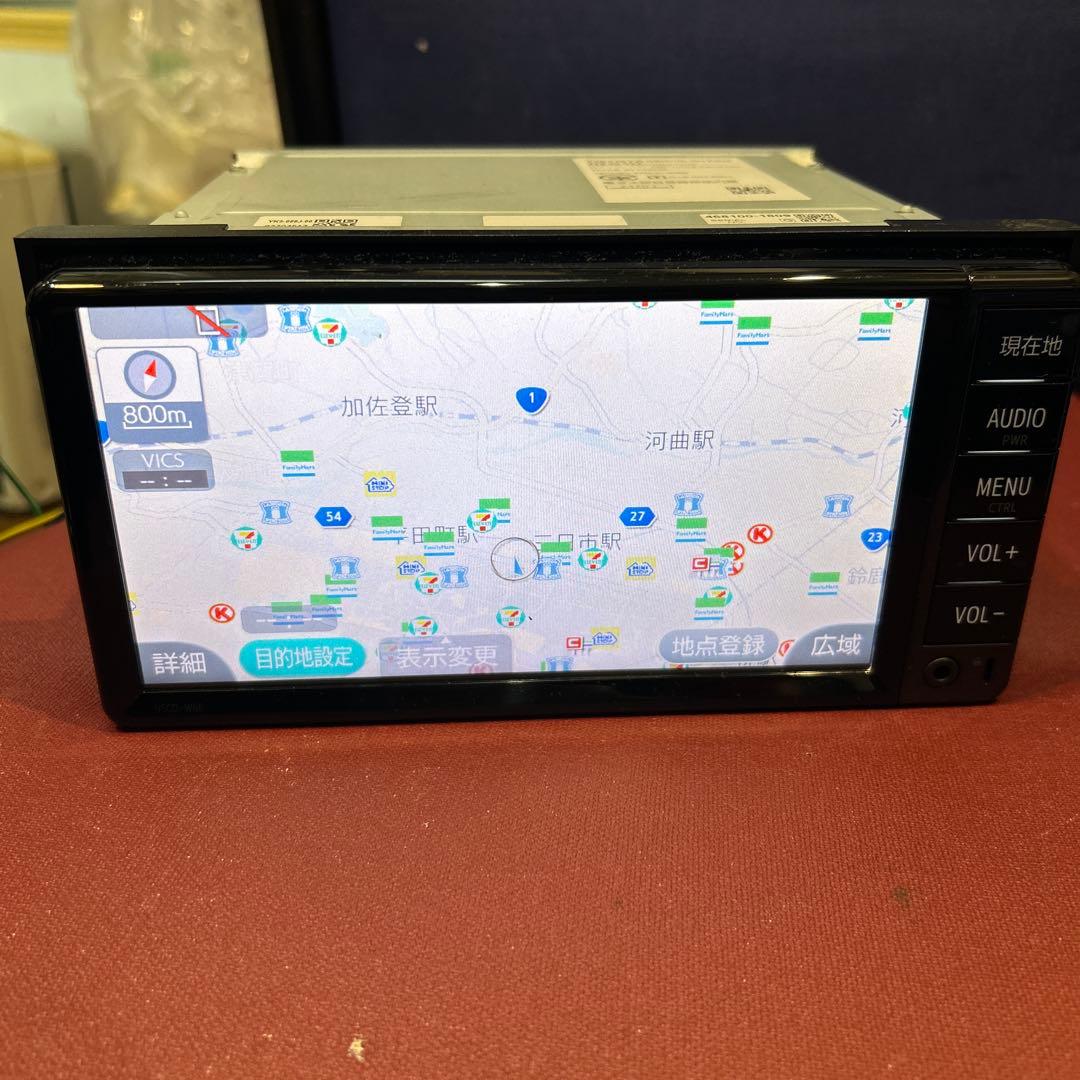 トヨタ純正メモリーナビ　18年版地図　bluetooth/TV/CD