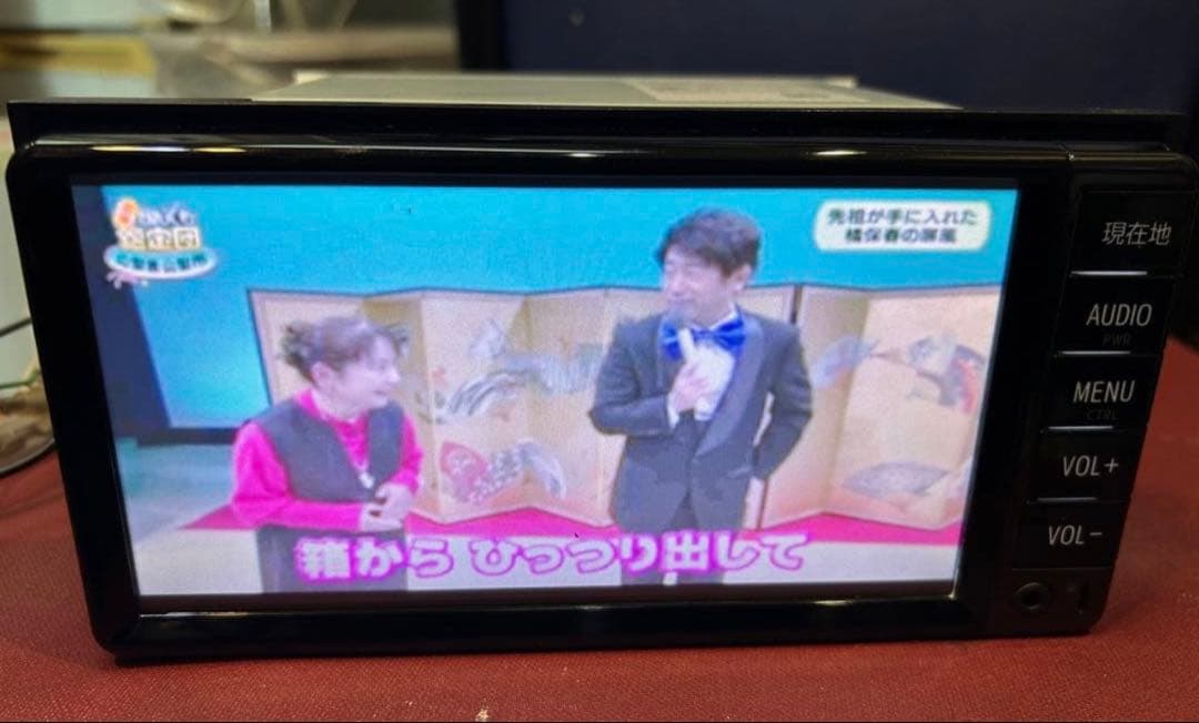 トヨタ純正メモリーナビ　18年版地図　bluetooth/TV/CD