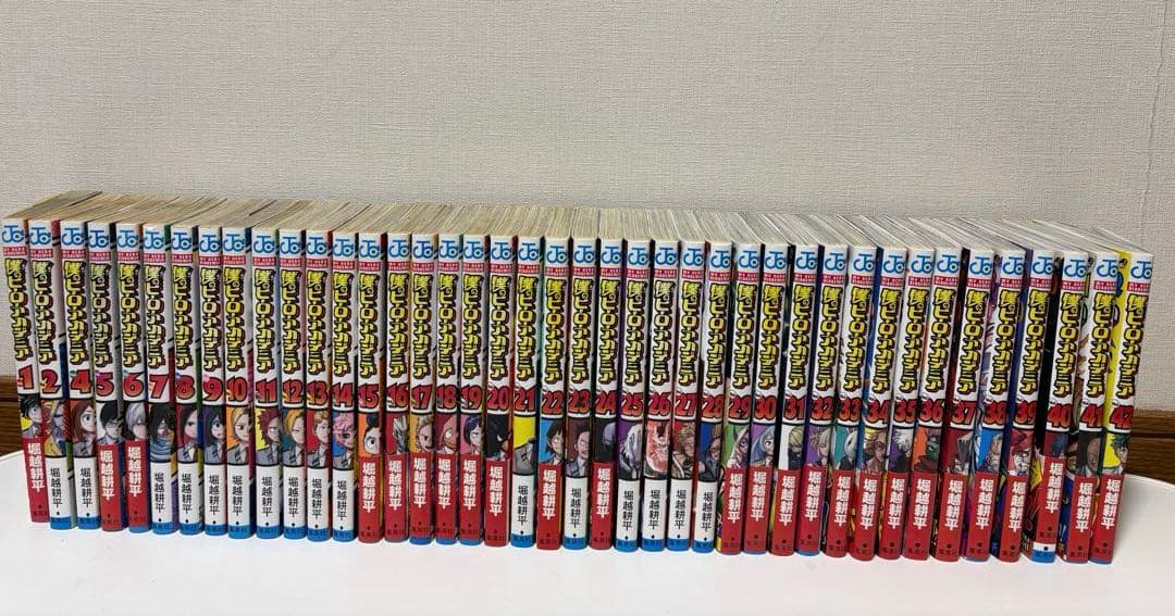 僕のヒーローアカデミア　1巻2巻4〜42巻　映画特典付き