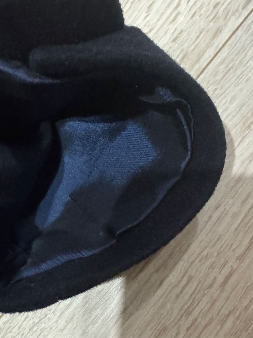 鎌倉シャツ ウールカシミヤチェスターコート ネイビー M