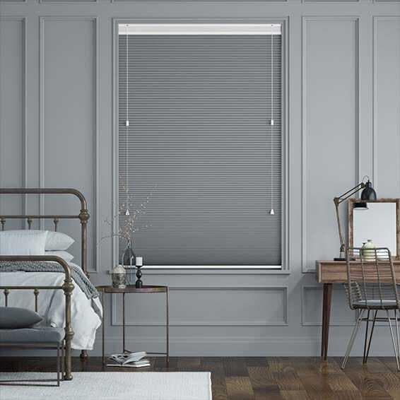 未使用　ハニカムシェード　ブルーグレー 160×200