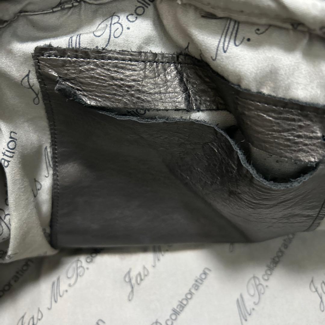 お*つ様 【JasMB】レザーボストンバッグ　黒