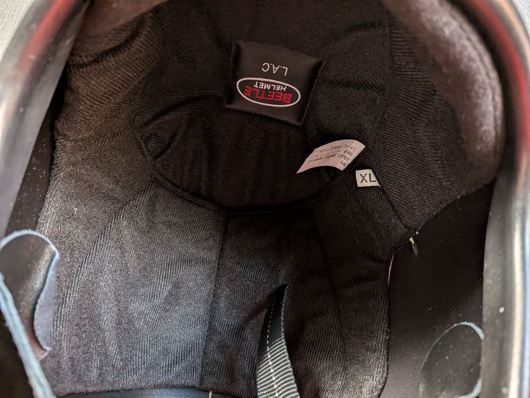 オーシャンビートル製品 ジェットヘルメット アイボリー新品