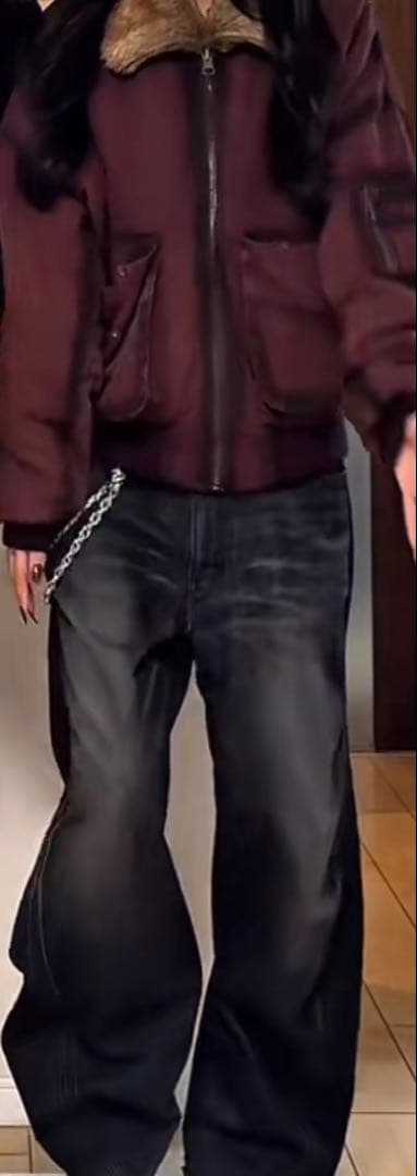 BALLSY BROTHERS リバーシブルファーフライトジャケット