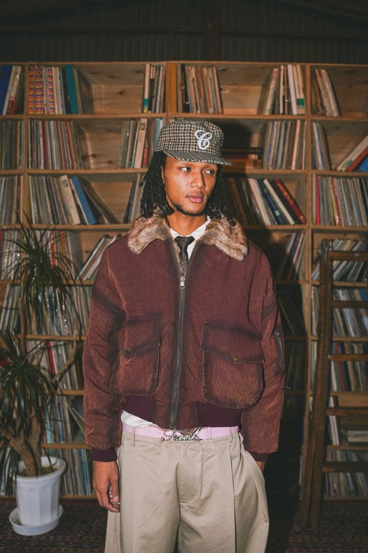 BALLSY BROTHERS リバーシブルファーフライトジャケット