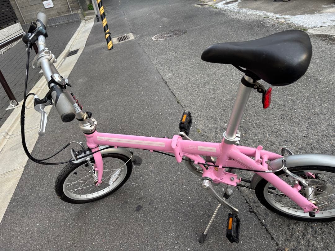 DAHON DAL166 折りたたみ自転車 ピンク　ミニベロ