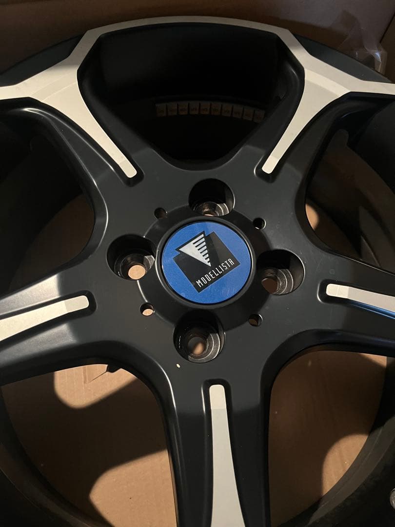 MODELLISTA アクア装着ホイール4本セット