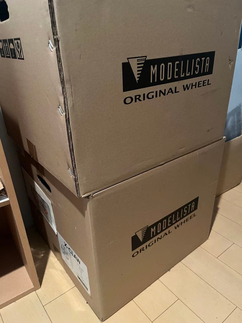 MODELLISTA アクア装着ホイール4本セット