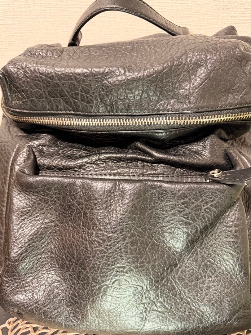 Vivienne Westwood レザーリュック ブラック
