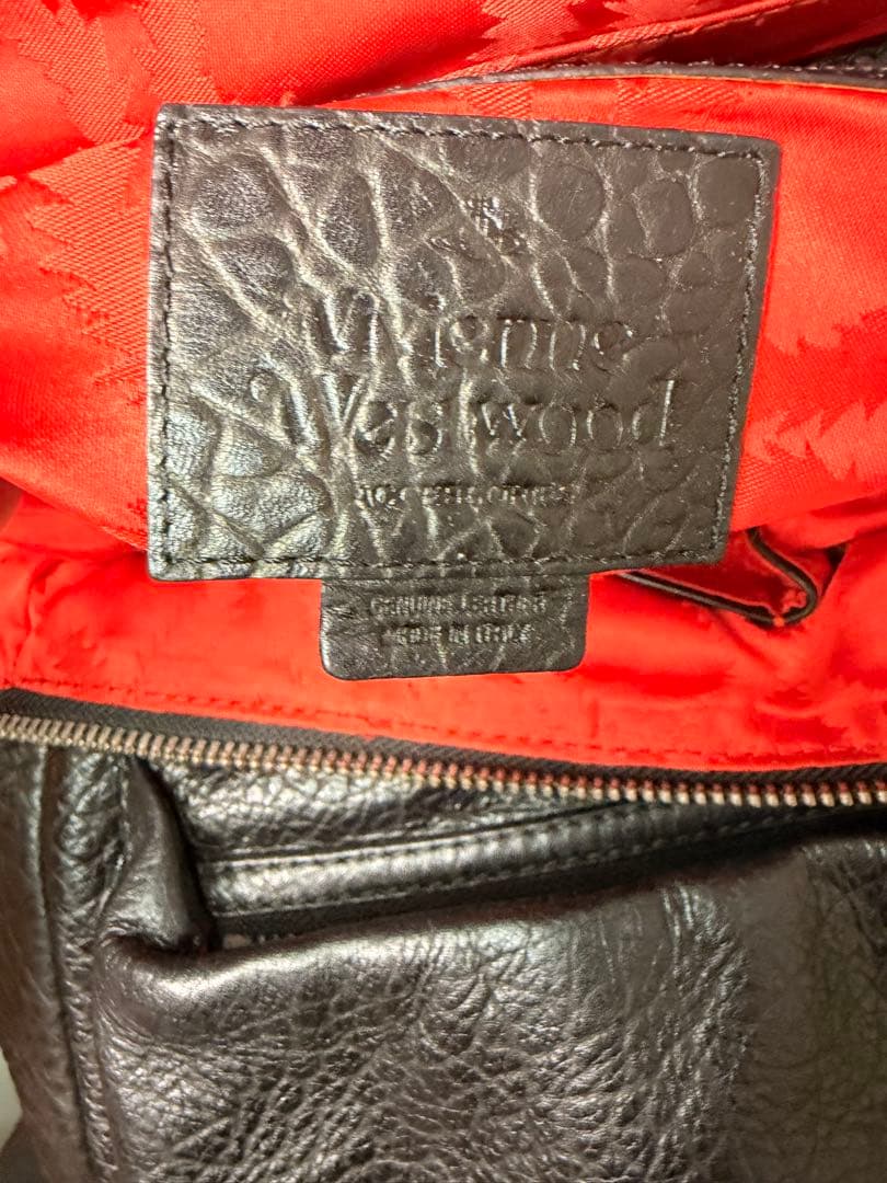 Vivienne Westwood レザーリュック ブラック