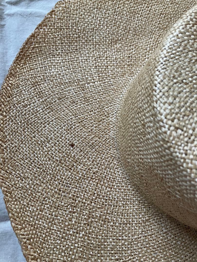 WICA GROCERY ベージュ 麦わら帽子