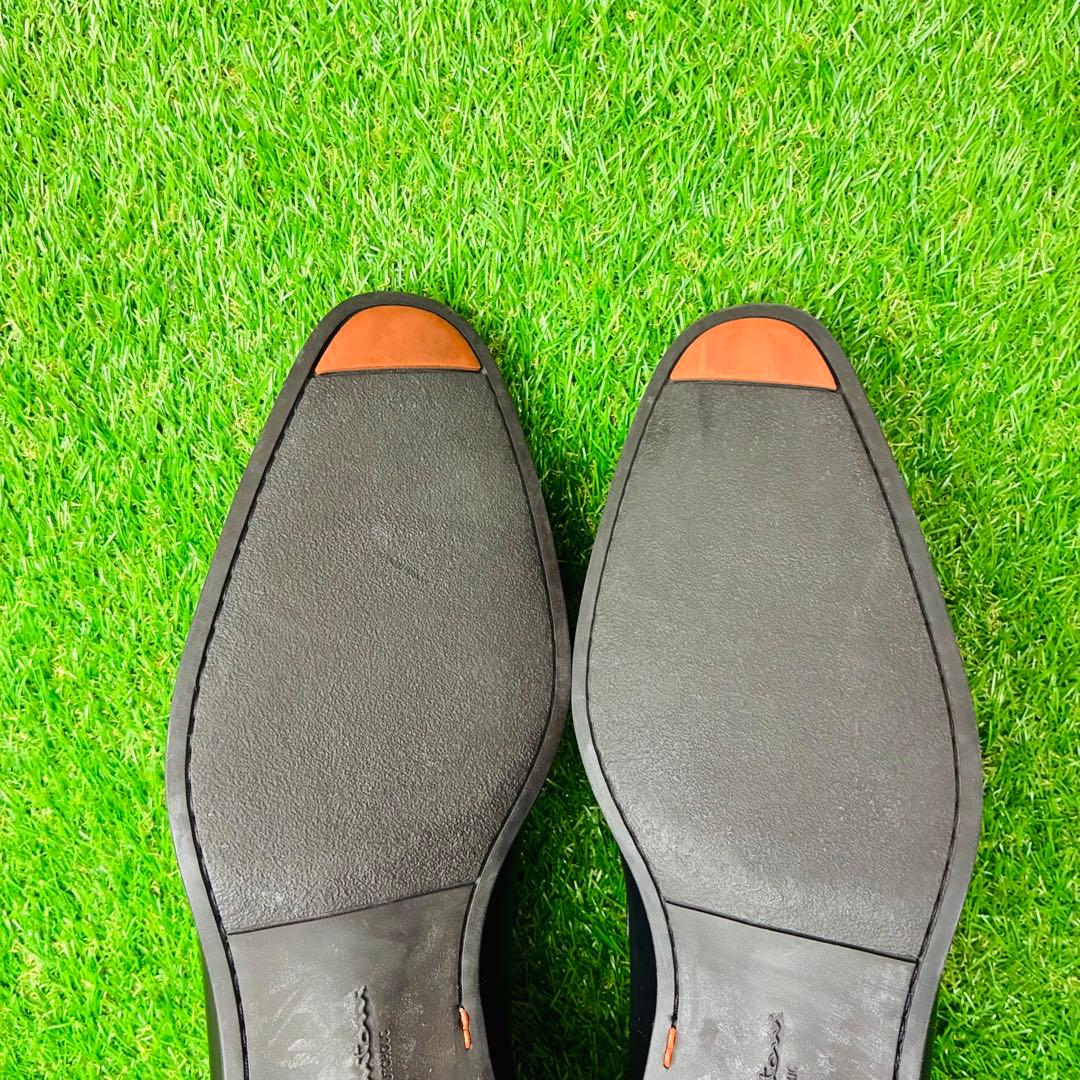 【極美品】Santoni ローファー レザー 本革 厚底 革靴 7(26)
