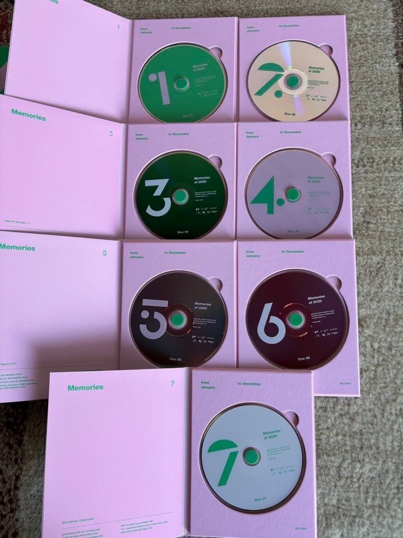 BTS Blu-ray等セット（ハッピーエバーアフター、メモリーズ等）