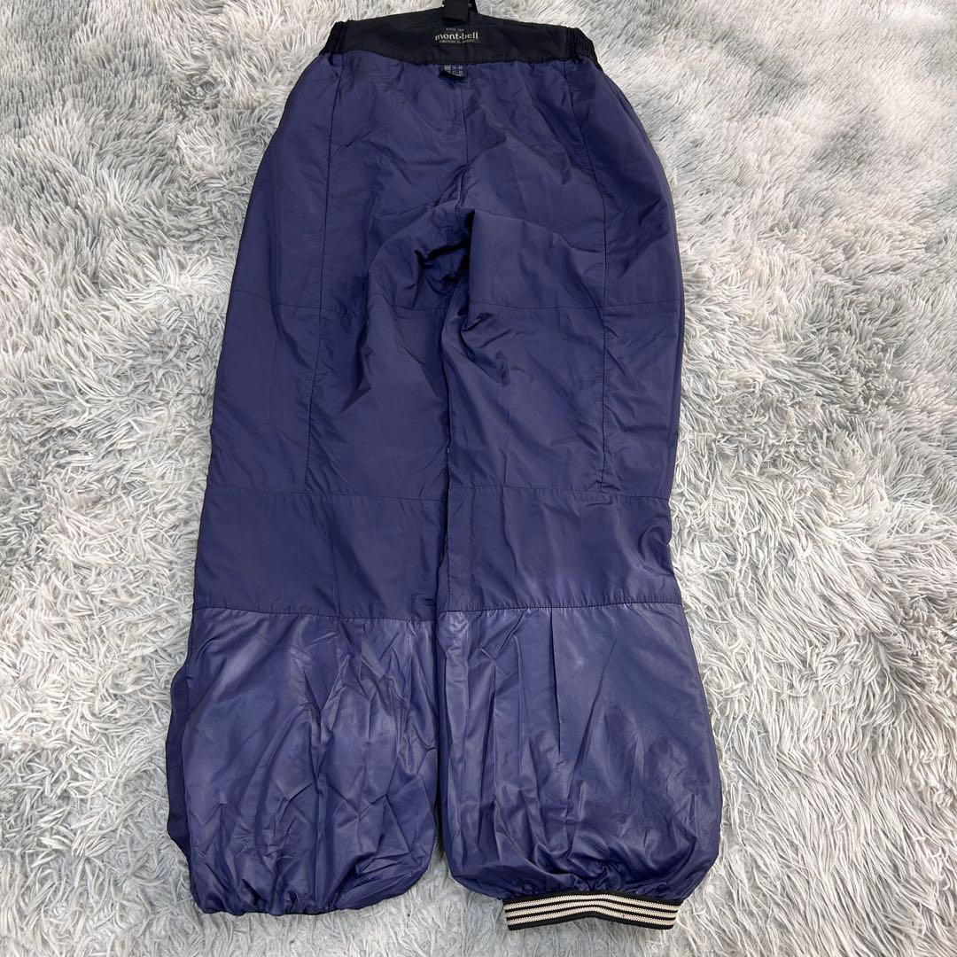 m6415【モンベル】スキーパンツ ビブパンツ スノボー サスペンダー付き 黒