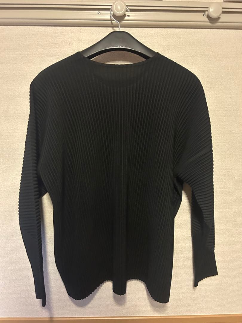 HOMME PLISSE ISSEY MIYAKE ブラック　長袖カットソー2
