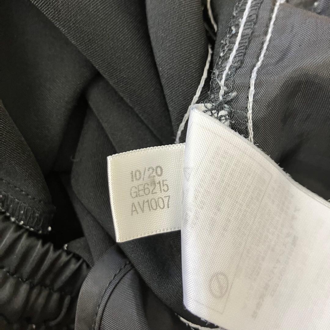 adidas アディダス ジャージ トラックパンツ ステッチ レディース S 黒