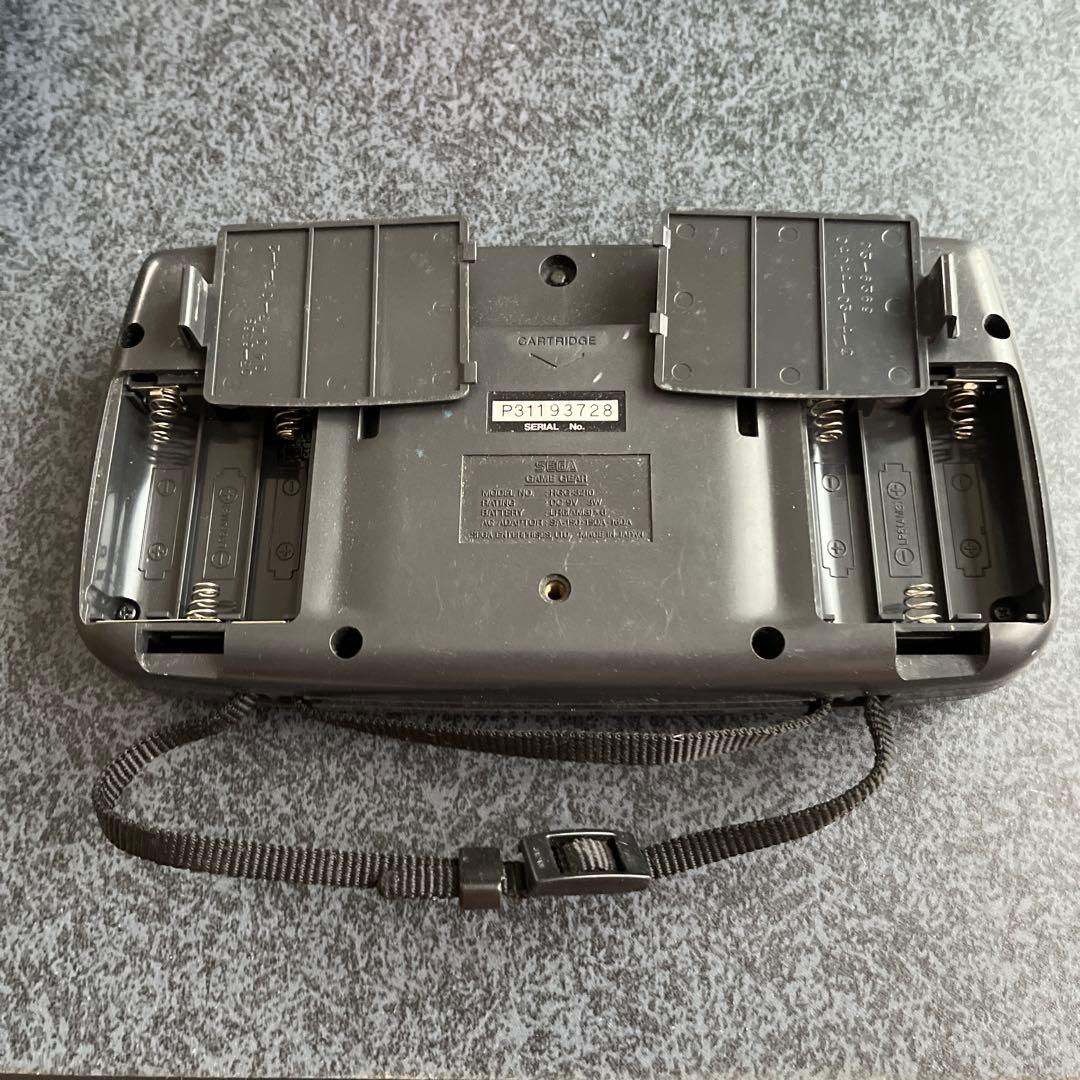 ジャンク品　セガ　SEGA ゲームギア　　　　バッテリーパック　ACアダプター
