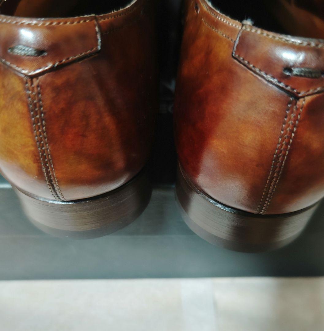 1/24まで値下げ【未使用】マグナーニ　ダブルモンク　43(26.5〜27cm)