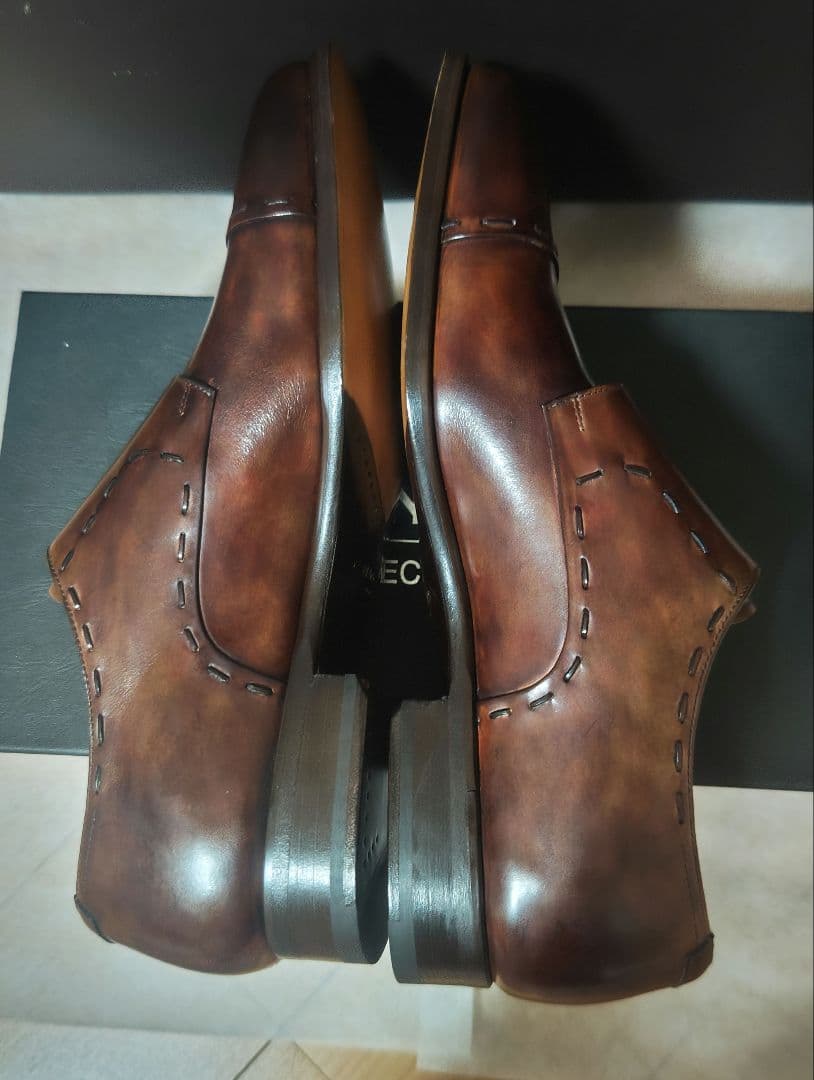 1/24まで値下げ【未使用】マグナーニ　ダブルモンク　43(26.5〜27cm)