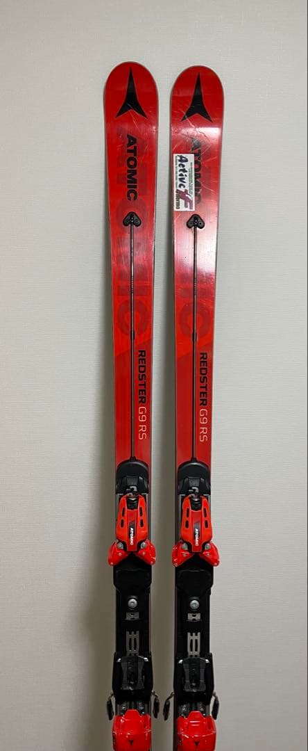 【でん】アトミックレッドスター G9 RS 183cm プレート付