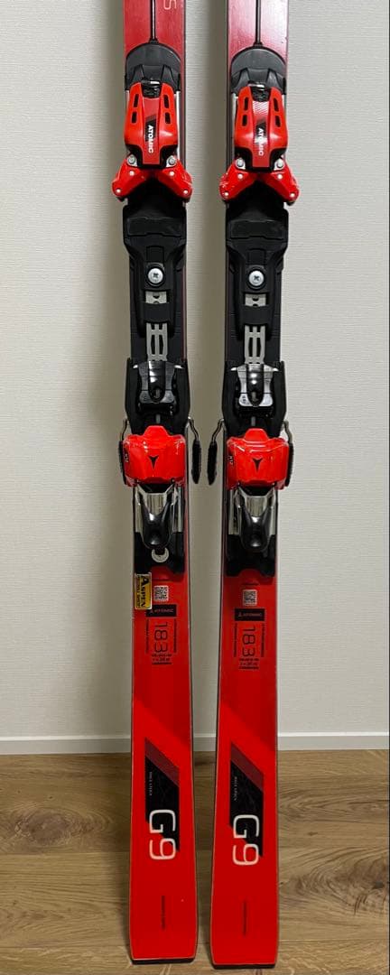 【でん】アトミックレッドスター G9 RS 183cm プレート付