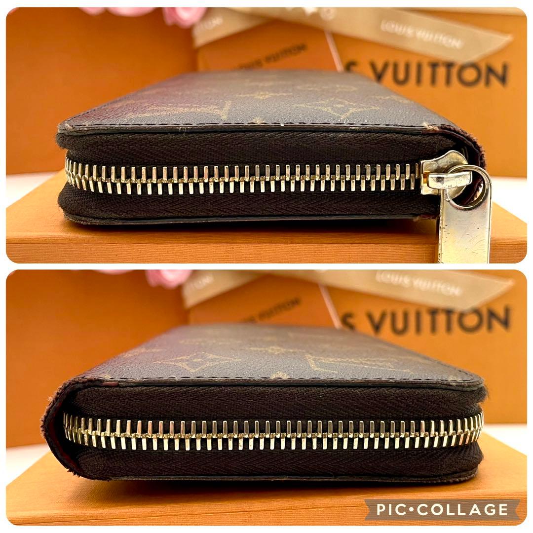 ルイヴィトン　ジッピーウォレット　モノグラム　コクリコ　長財布　新型モデル