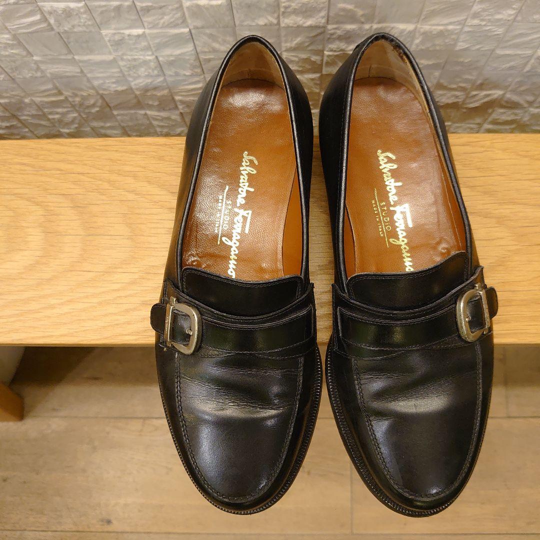 サルヴァトーレフェラガモ レザー ローファー ビットローファー