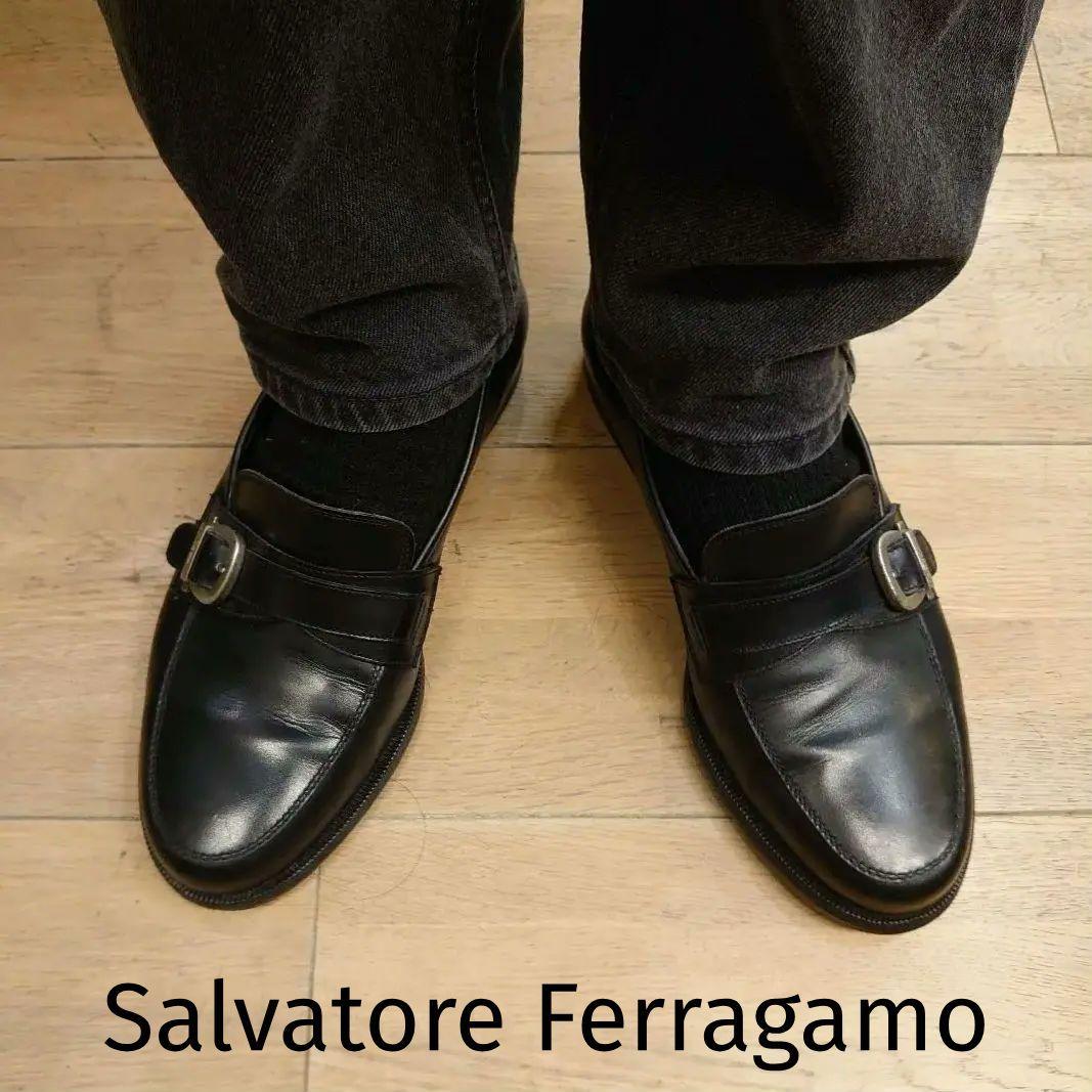 サルヴァトーレフェラガモ レザー ローファー ビットローファー