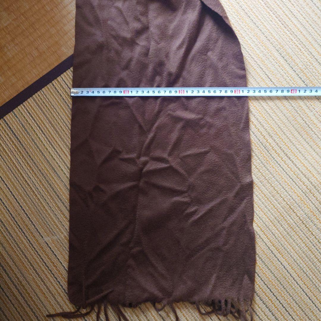 ロロピアーナ　タグ付き　カシミア100％　マフラー　ブラウン